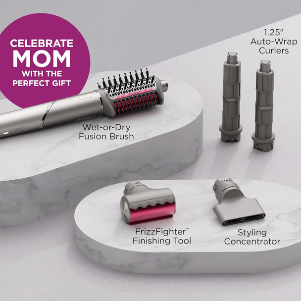 Shark Cryoglow Led Face Mask With Under-Eye Cooling Anti-Ageing & Blemish Repair Red & Blue Led Infrared Light Therapy Usb-C Remote Control Storage Bag Blue Frost Fw312