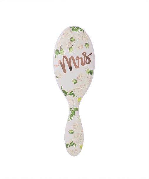 Wet Brush Disney Original Detangler Brush Princess Wholehearted - Rapunzel Silver - All Hair Types - Ultra-Soft Intelliflex Bristles Glide Through Tangles With Ease