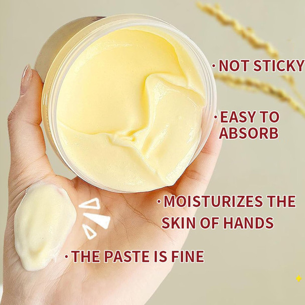 Xiaoks Sake Lees Silky Smooth Hand Mask 280G/9.876Oz Nourishing Hand Care For Soft & Smooth Hands Rich Texture For Easy Application Daily Hand Nourishment (9.876Oz)