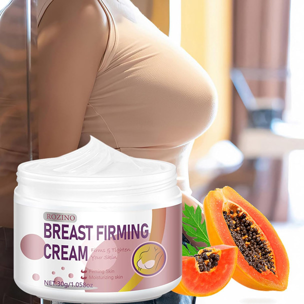 Xiaoks Breast Firming Cream - 30G/1.058Oz Firms & Moisturizes Skin Targeted Care For Breast Area Smooth Application Compact Size For Home & Travel Quality Formulation (Pink 1.058Oz)