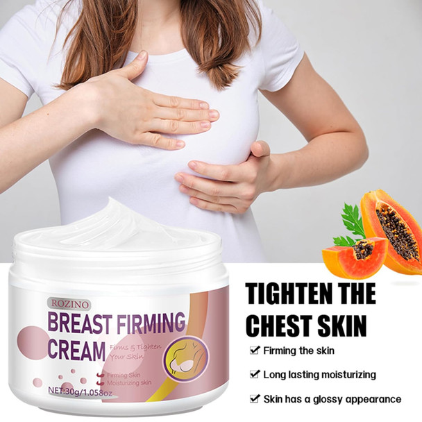 Xiaoks Breast Firming Cream - 30G/1.058Oz Firms & Moisturizes Skin Targeted Care For Breast Area Smooth Application Compact Size For Home & Travel Quality Formulation (Pink 1.058Oz)