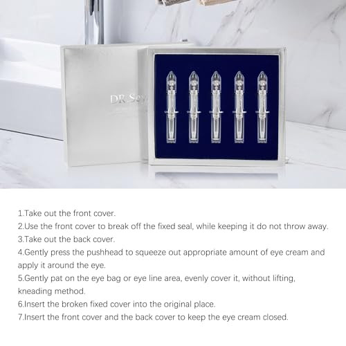 Zgxhga Instant Face & Eye Lift Cream 60S Firm Face & Eye Cream - 4-In-1 Eye Lift Cream - Firm & Reduces Under Eyes Bags - Anti Aging Fine Lines