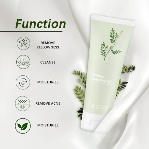 Zgxhga Purifying Exfoliating Gel 2Pcs Deep Cleansing Face And Body Exfoliating Scrub Gel Advanced Purifying Exfoliatings Moisturizing Scrub For All Skin Types
