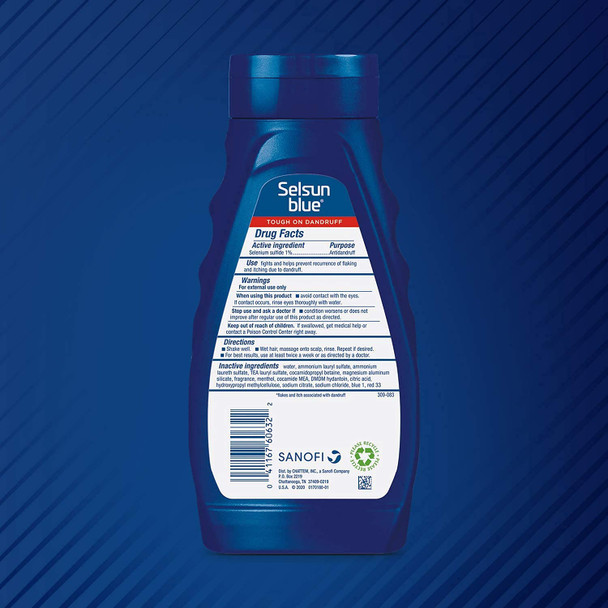 Selsun Blue Medicated Shampoo 11 ounce