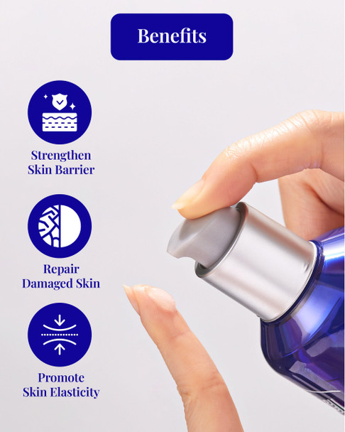 Dr. Belmeur Advanced Cica Ampoule (1.7fl oz) - Soothing Hydrating Serum for Sensitive Skin Korean Skin Care Centella Asiatica Peptide Complex.