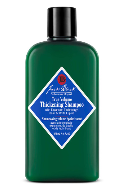 Jack Black True Volume Thickening Shampoo – Expansion Technology Basil & White Lupine – Thickening Hair Products for Men & Women Sulfate-Free Hair Shampoo