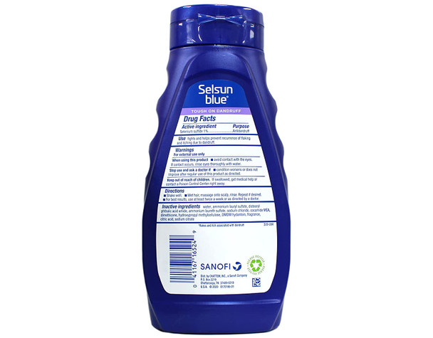 Selsun Blue 2-in-1 Treatment Dandruff Shampoo, 11 oz, 2 pk