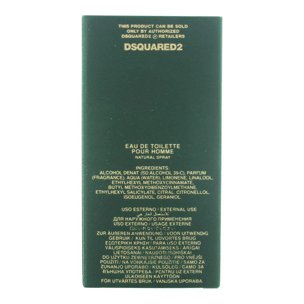 DSQUARED2 Wood Green Edt 50Ml