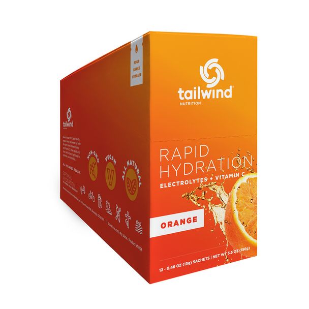 Tailwind Nutrition Rapid Hydration- Orange  Box of 12