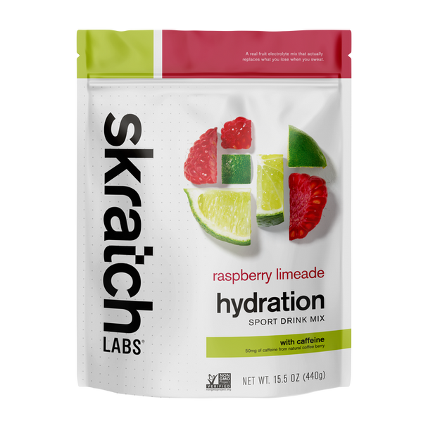 Skratch Labs Hydration Sport Mix- Raspberry Limeade 440g