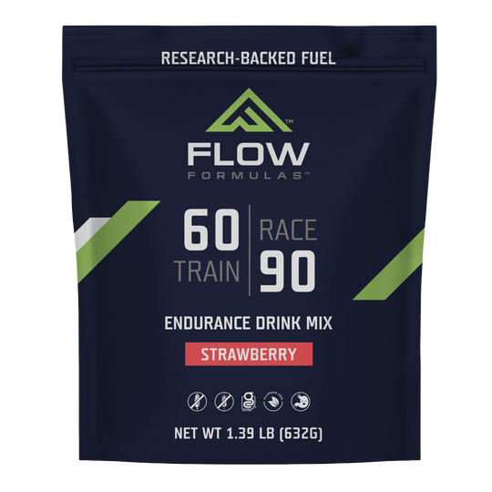 Flow Formulas Endurance Drink Mix (Non-Caffeinated) - Strawberry - 10 Servings