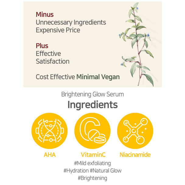 Muldream Brightening Glow Serum 1.35 Fl oz