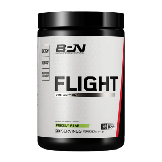 Bare Performance Nutrition Flight Pre Workout - Prickly Pear - 30 Servings