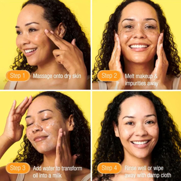 Super Facialist Face Cleanser Oil – Facial Wash & Waterproof Makeup Remover with Vitamin C Gentle Cleansing Oil for Women Suitable for All Skin Types 6.8 oz