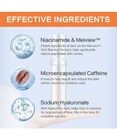 PROYA Elastic Brightening Youth Activating Eye Cream for dark circles and puffiness 0.71 oz