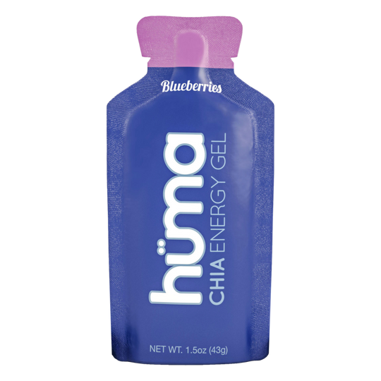 Huma Chia Energy Gel - Blueberries - Box of 24