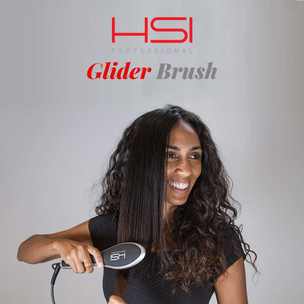 HSI Professional Free Glider Heated Straightening Brush