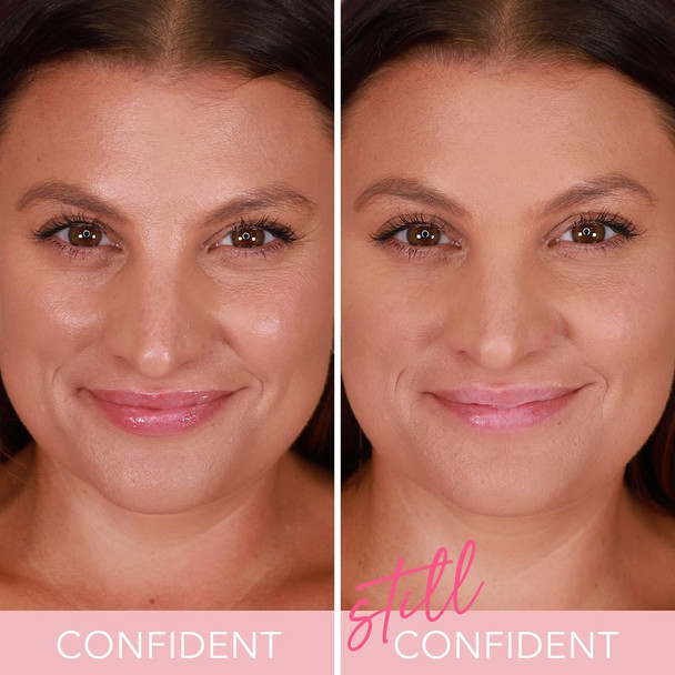 Doll 10 - Pink Power Pressed Setting Powder with Brush & Sponge – Brightening Compact Powder – Talc Free Blurring Powder for Face – Vegan Clean Beauty – Soft Matte Finish – 4 Month Supply