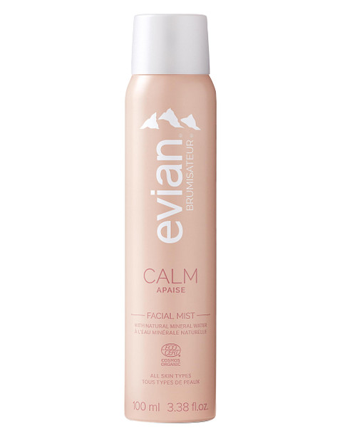 Evian Calm Facial Mist | Hydrating Mineral Water Face Spray with Aloe & Jasmine | Calming Toner Mist for Sensitive Skin | Travel Facial Spray to Hydrate Refresh & Calm Skin Anytime