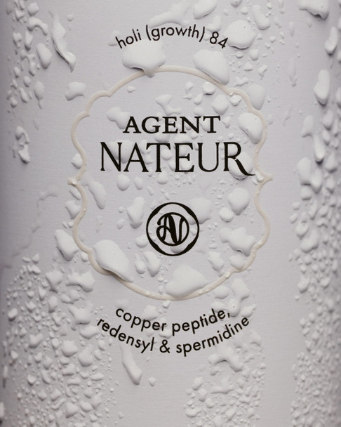 Agent Nateur - holi (growth) 84 Advanced Leave-In Growth Scalp Treatment | Copper Peptides Rosemar Extract | Clean Effective Haircare No Oily Residue | Suitable For All Hair Types (4 oz | 120 mL)
