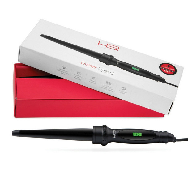 HSI Professional Groover Tapered Curling Wand
