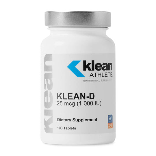 Klean Athlete Vitamin D 1000 IU - 100 Tablets (100 Servings )