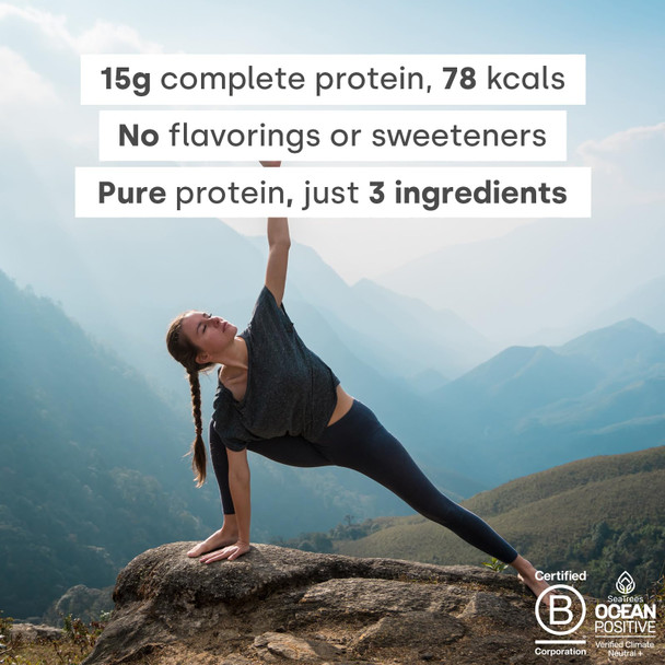 Form Pureblend Protein  Unsweetened and Unflavored Vegan Protein Powder 15g of Plant Protein Powder Unflavored per Serving Perfect for Your Smoothies Cooking and Baking