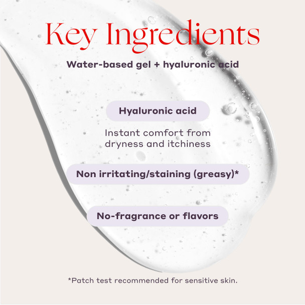 Womaness Daily V Soothe External Gel Moisturizer - Hyaluronic Acid Vaginal Moisturizer - Silicone-Free Non-Irritating Vaginal Care Gel - Estrogen & Hormone-Free Formula for Women - 4oz