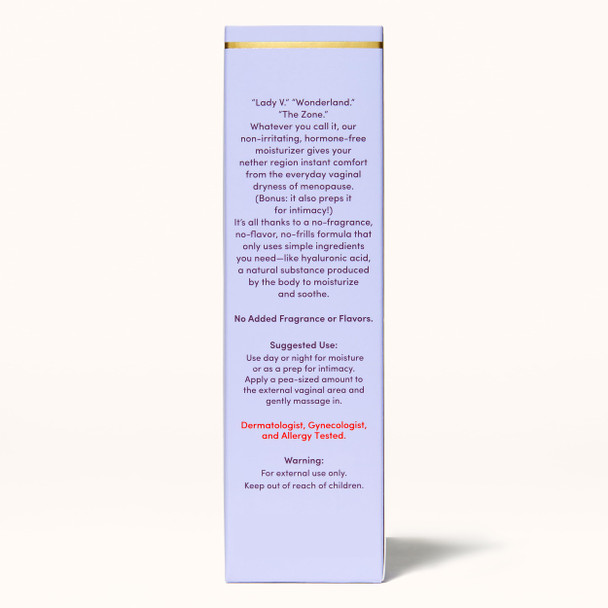 Womaness Daily V Soothe External Gel Moisturizer - Hyaluronic Acid Vaginal Moisturizer - Silicone-Free Non-Irritating Vaginal Care Gel - Estrogen & Hormone-Free Formula for Women - 4oz
