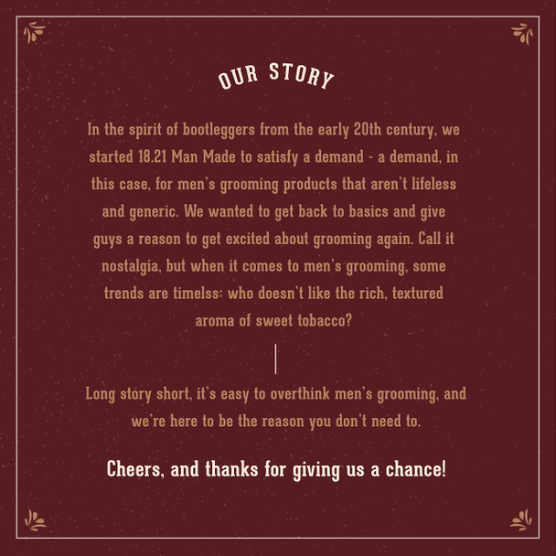 18.21 Man Made Lip Balm - Lip Protectant Hydrates & Moisturizes with Beeswax Cocoa Butter & Vitamin E - For Chapped and Dry Lips