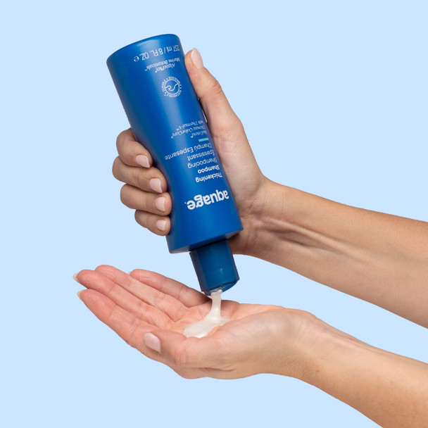 AQUAGE SeaExtend Thickening Shampoo Thermal-V Technology Seals Heat Out Prevents Haircolor Fade and Thermal Styling Damage 8 oz