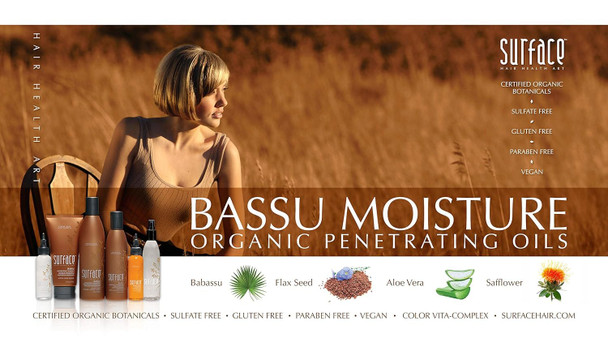 Surface Hair - Bassu Moisture Hydrating Masque- Restore Moisturize Detangle & Soften