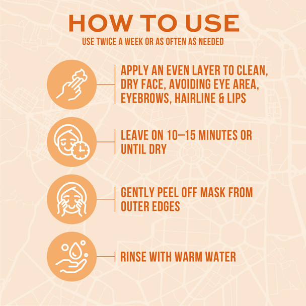 Freeman Exotic Blends Hydrating Indian Turmeric Gel Cream Facial Mask 6 fl.oz./175 mL Tube