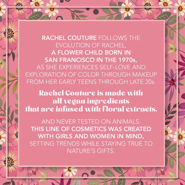 Rachel Couture Hydrating Lip Balm – Non-Sticky Natural Shine & Nourishment | Silky Smooth Finish with Luscious Scent - Vanilla