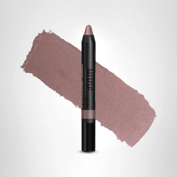 Nudestix Magnetic Luminous Eye Color – 4-in-1 Cream Eyeshadow Stick Eyeliner Primer & Highlighter | Long-Wear Waterproof Satin Finish | Vegan & Cruelty-Free Eye Makeup