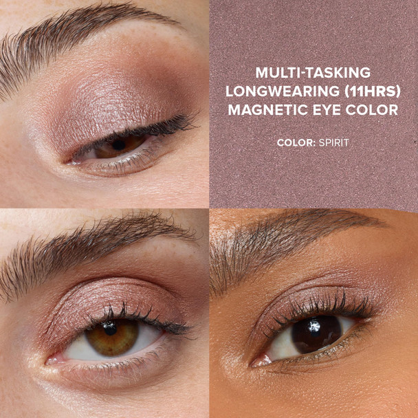 Nudestix Magnetic Luminous Eye Color – 4-in-1 Cream Eyeshadow Stick Eyeliner Primer & Highlighter | Long-Wear Waterproof Satin Finish | Vegan & Cruelty-Free Eye Makeup