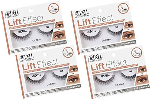 Ardell Lift Effect False Strip Lashes #745 4 packs