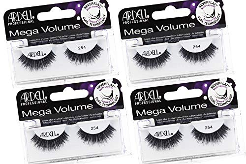 Ardell Mega Volume Lash 257 Multi-Layered False Lashes with Curl Technology 4 pairs