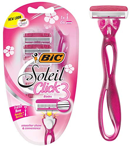 Bic Bic Simply Soleil Click Women Triple Bladed Disposable Razors 1 Handle 6 Cartridges 1 Ea