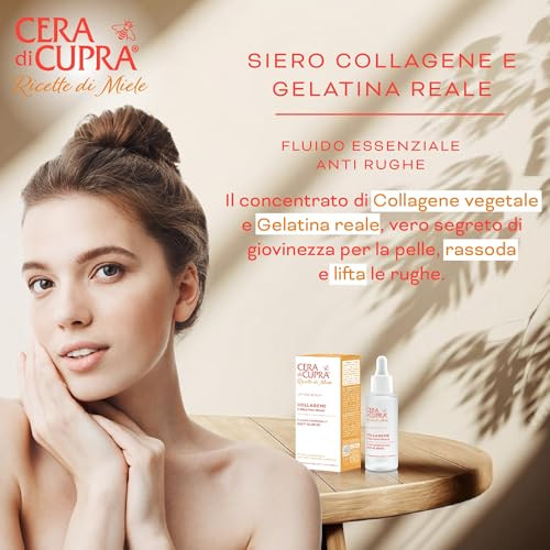 CERA DI CUPRA - Collagen and Vitamin Serum - Concentrated Anti-Aging Solution - Multivitamin Complex for Skin Reconstruction (30 ml)