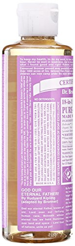 Dr. Bronner's Lavender Pure-Castile Soap 8 oz
