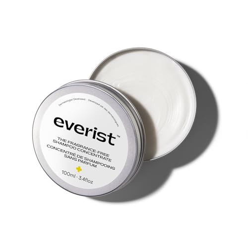 Everist The Shampoo Concentrate – Waterless Bond-Repair Cream Shampoo for All Hair Types – Glycerin & Aloe Hydration with Rosemary & Peppermint – Plant-Based Vegan Color-Safe - 3.4 fl oz
