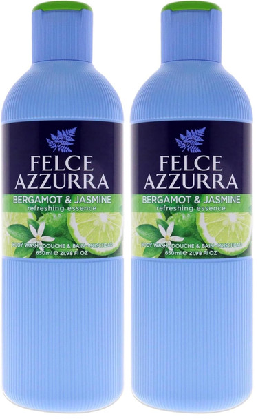 Felce Azzurra Original - The Timeless Essence Body Wash -  Rich And Velvety Formula - Envelops Your Skin With A Gentle And Light Lather - Provides Extra Hydration - For All Skin Types - 22 Oz