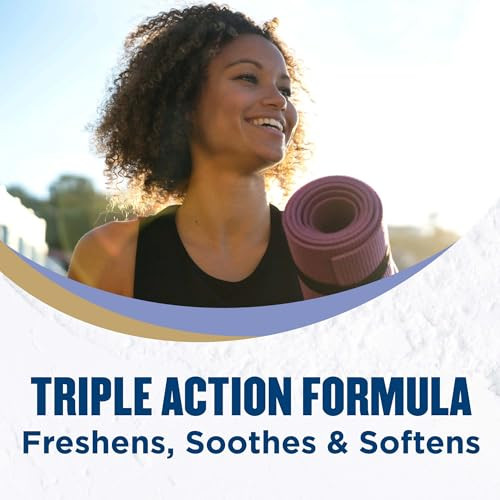 Gold Bond Comfort Body Powder 10 oz. Talc- Fresh Clean Scent With Aloe & Chamomile Pack of 2