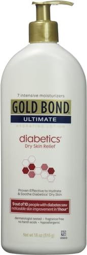 Gold Bond Ultimate Hydrating Lotion Diabetics Dry Skin Relief 18 oz