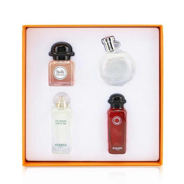 Hermès Discovery 4-Pieces Miniature Set for Unisex