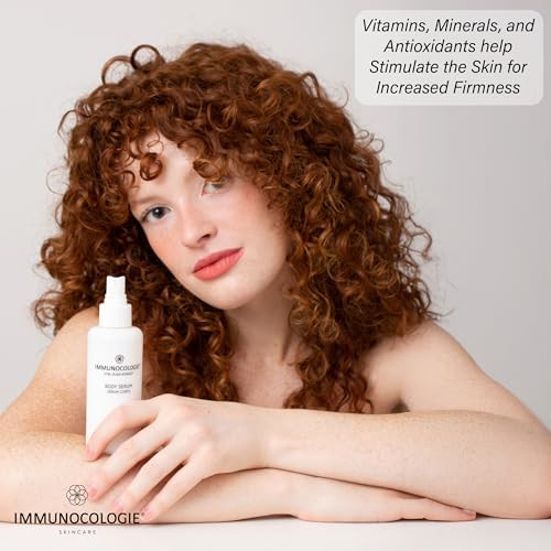 IMMUNOCOLOGIE Body Serum - Hydrating Cold-Pressed Skincare Body Oil rich in Fatty Acids - Lightweight & Non-Greasy Body Serum - Clean Beauty Dry Oil for Dry Skin - 4 Fl Oz/120 ml