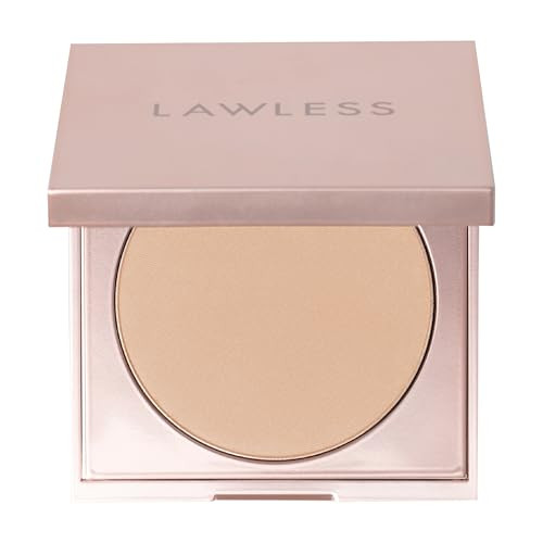 Lawless Talc- Skin-Smoothing Perfecting Powder - Fair - Premium Makeup Skin Smoothing Powder with Natural Ingredients Ultra-Fine Soft Focus Setting Powder Talc  - 0.34 oz