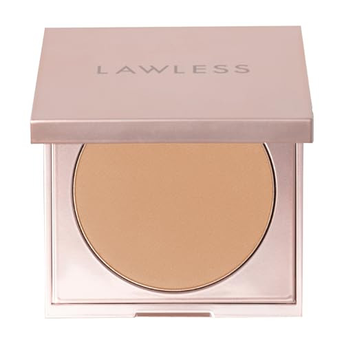 Lawless Talc- Skin-Smoothing Perfecting Powder - Fair - Premium Makeup Skin Smoothing Powder with Natural Ingredients Ultra-Fine Soft Focus Setting Powder Talc  - 0.34 oz