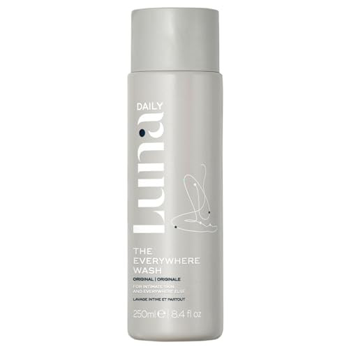 Luna Daily Feminine Wash Fresh Jasmine & Ylang Ylang Scent  pH-Balanced Body Wash for Women  Moisturizing Aloe Vera & Prebiotics  Sensitive Daily Cleanser & Pregnancy-Safe 250ml